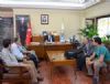 Arsuz Gazeteciler Cemiyeti'nden Belediye Bakan Seyfi Dingil'e ziyaret